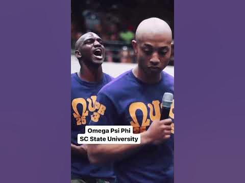 Omega Psi Phi SC State University #hbcu #youtubeshorts #omegapsiphi - YouTube