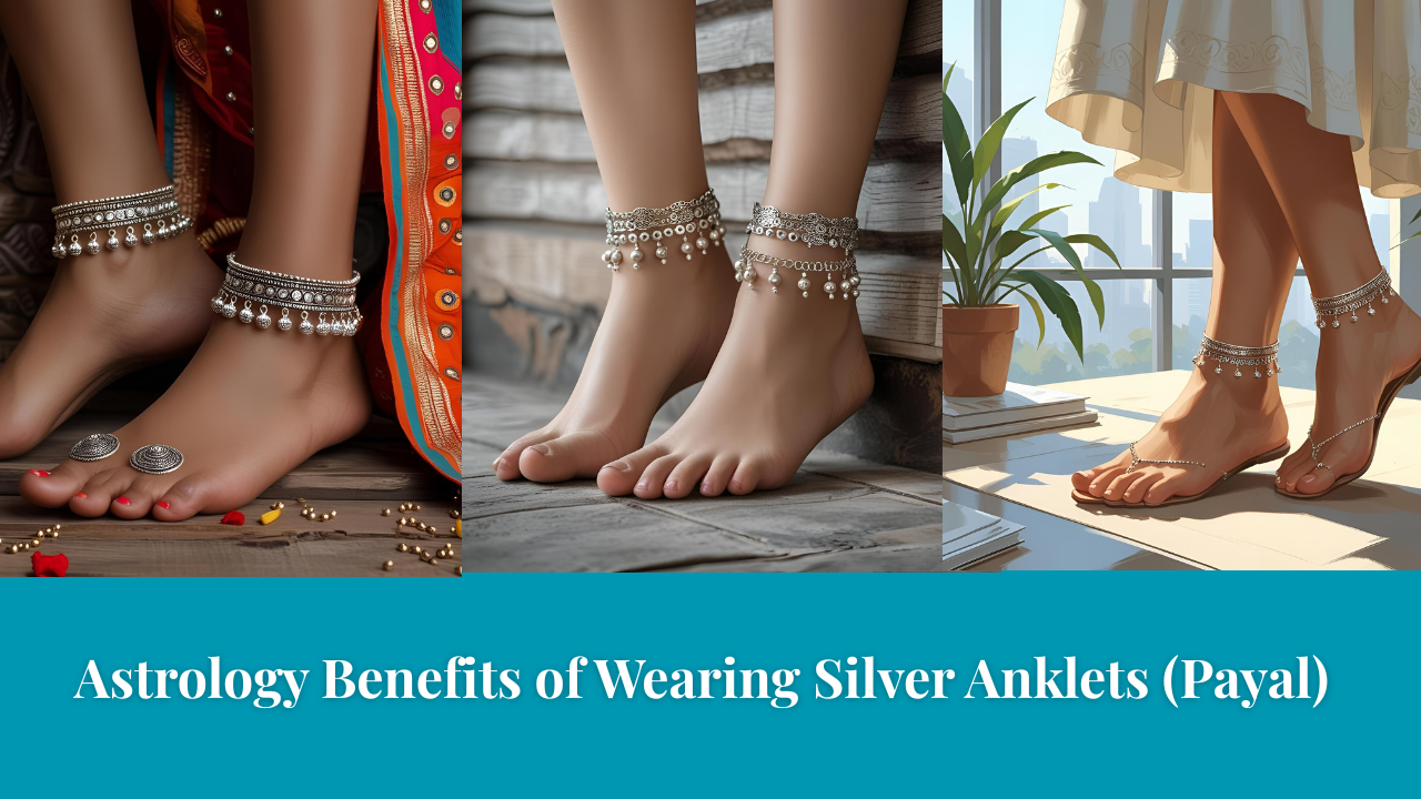 11 Astrology Benefits of Wearing Silver Anklets (Payal) for Women in India          – Rupesh Jewellers