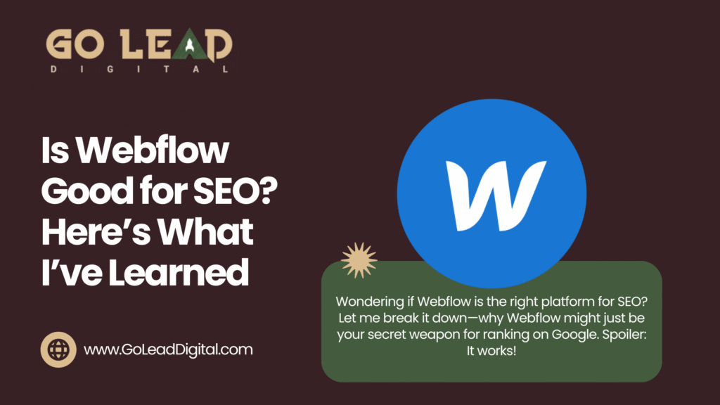 Is Webflow Really Good for SEO? Here’s the Real Deal