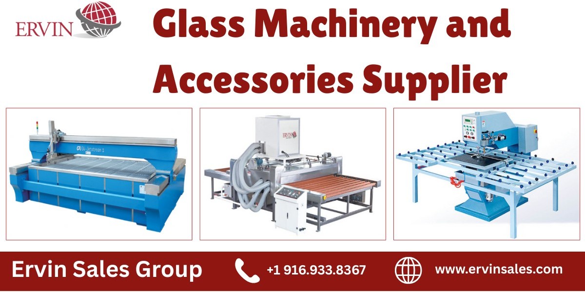 Best Glass Machinery and Accessories Supplier in USA | Ervin Sales Group