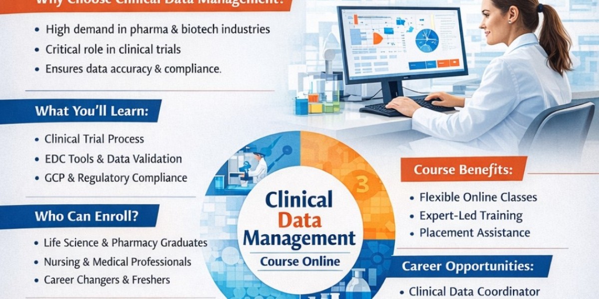 Build a High-Growth Career with a Clinical Data Management Course Online