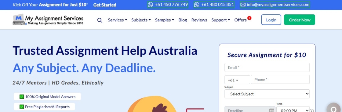 My Assignment Services Cover Image