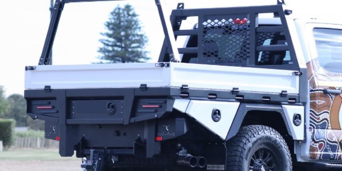 Heavy Duty Aluminium Ute Tray - Dual Cab Aluminium Tray