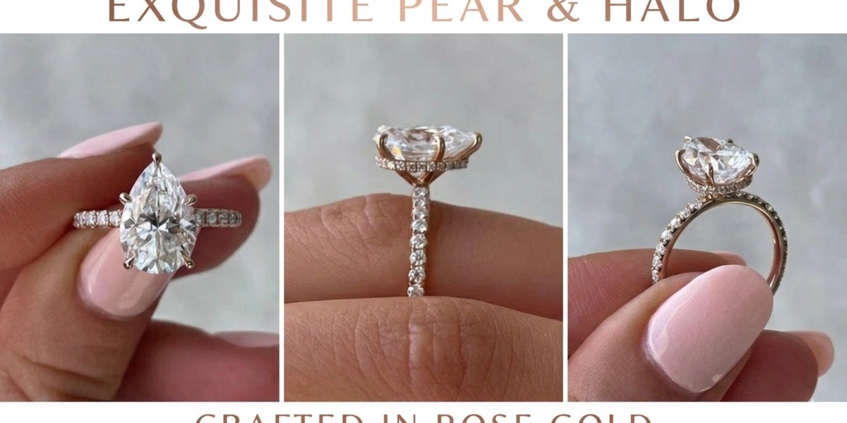 A Closer Look at Modern Engagement Hidden Halo Ring Details You’ll Love
